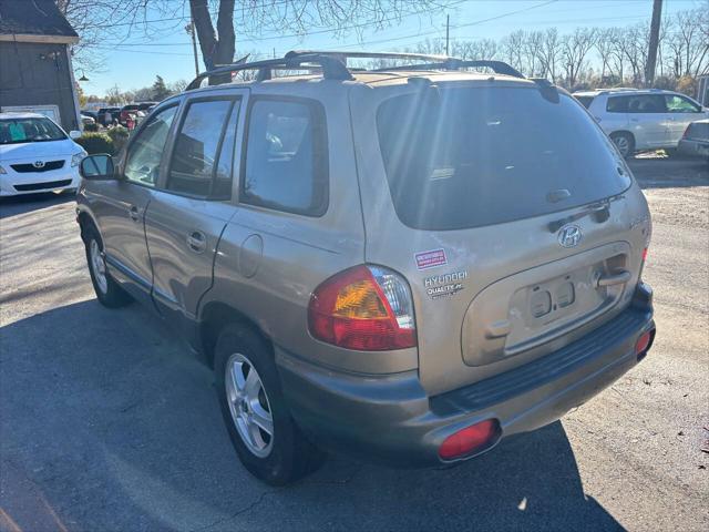 used 2003 Hyundai Santa Fe car, priced at $4,450