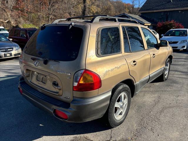 used 2003 Hyundai Santa Fe car, priced at $4,450