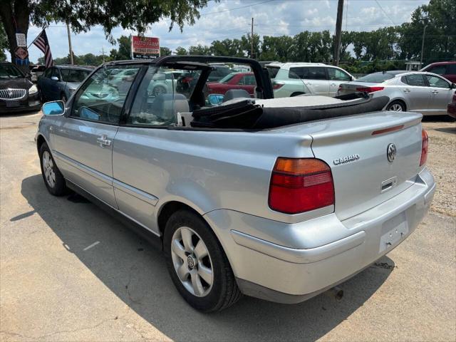 used 2002 Volkswagen Cabrio car, priced at $4,950