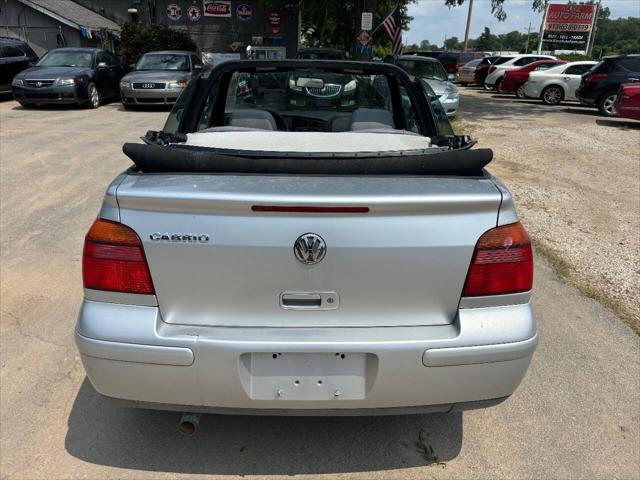 used 2002 Volkswagen Cabrio car, priced at $4,950