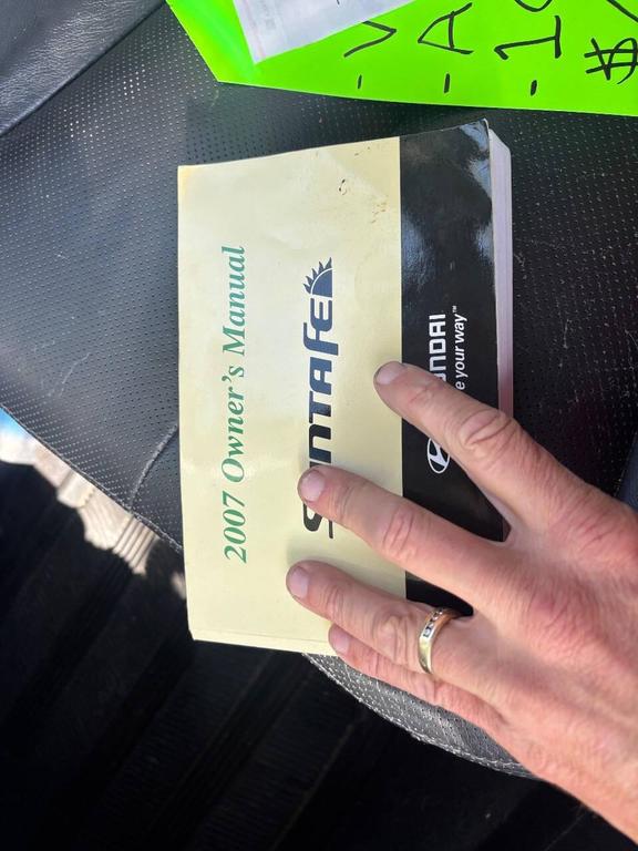 used 2007 Hyundai Santa Fe car, priced at $5,550