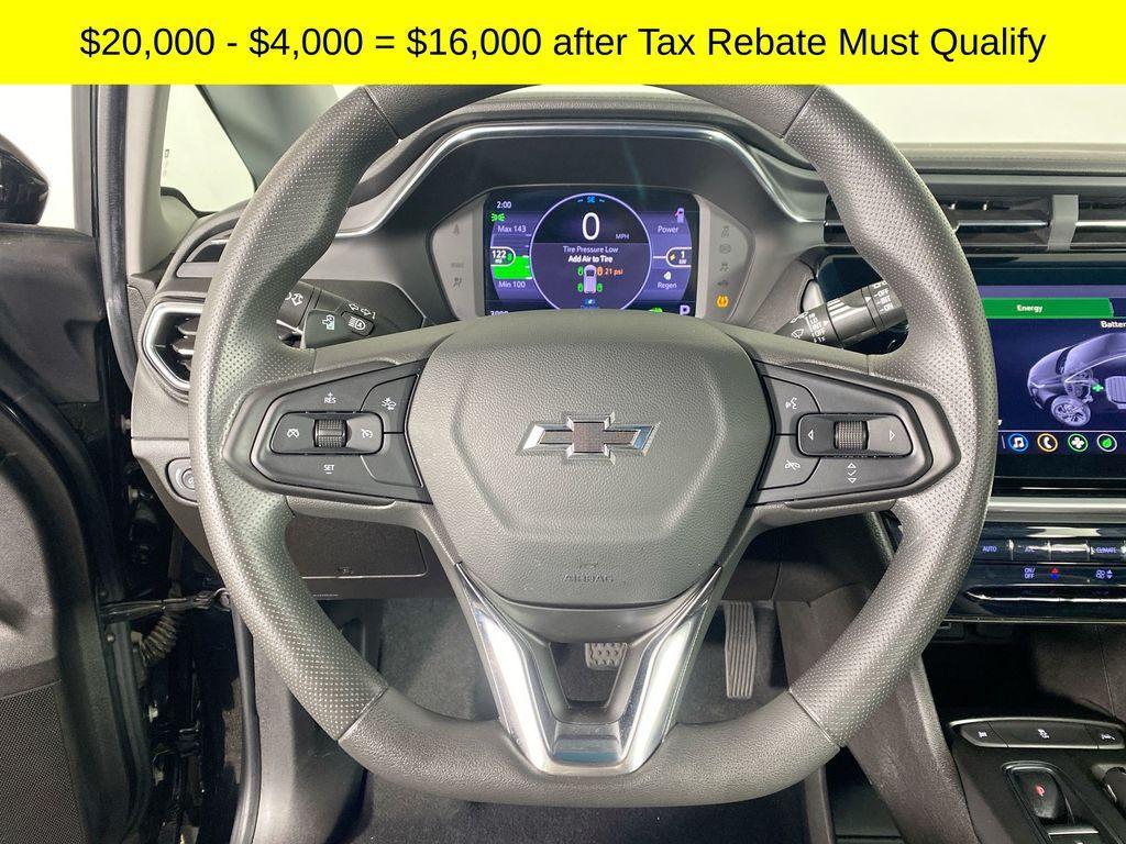 used 2022 Chevrolet Bolt EV car, priced at $16,000