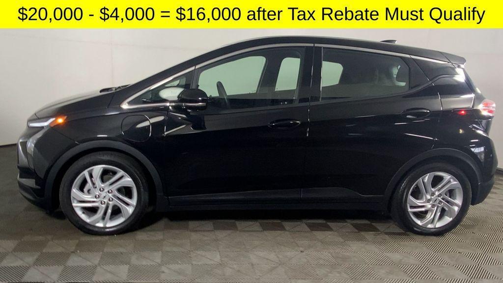 used 2022 Chevrolet Bolt EV car, priced at $16,000