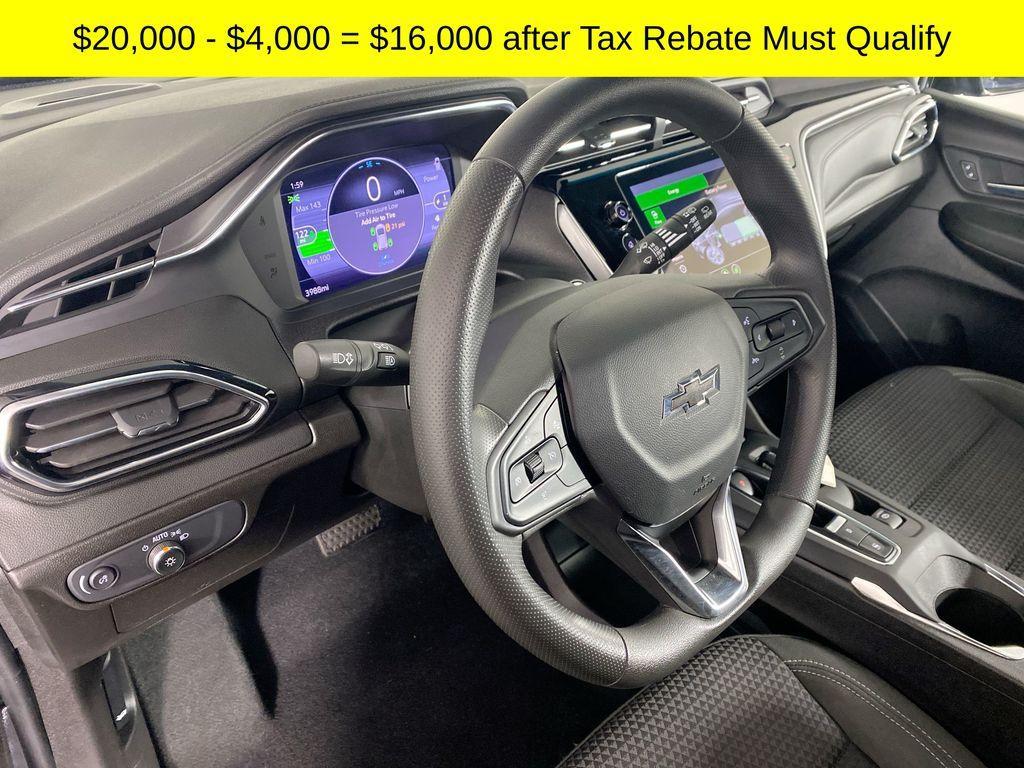 used 2022 Chevrolet Bolt EV car, priced at $16,000