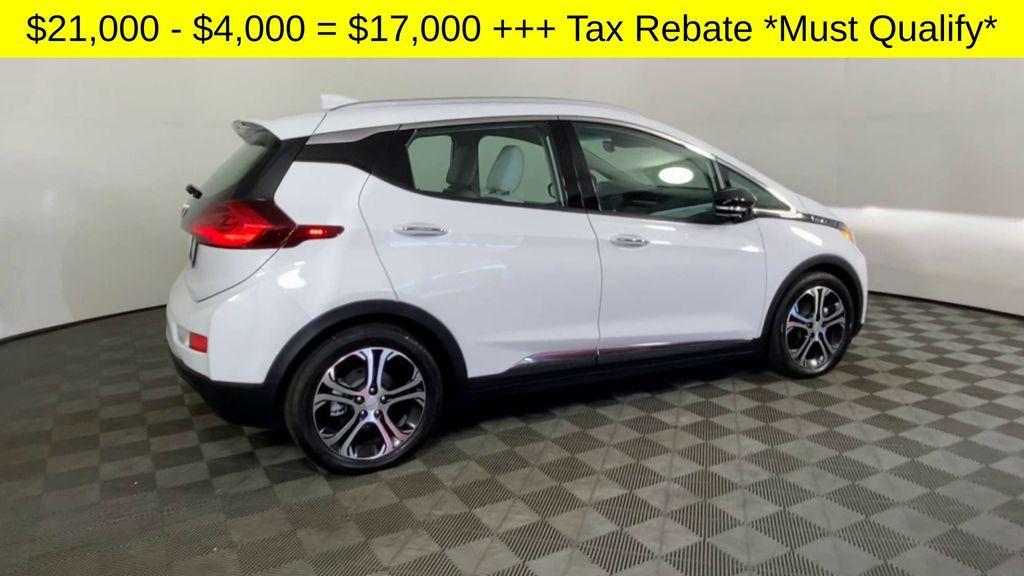 used 2021 Chevrolet Bolt EV car, priced at $16,000