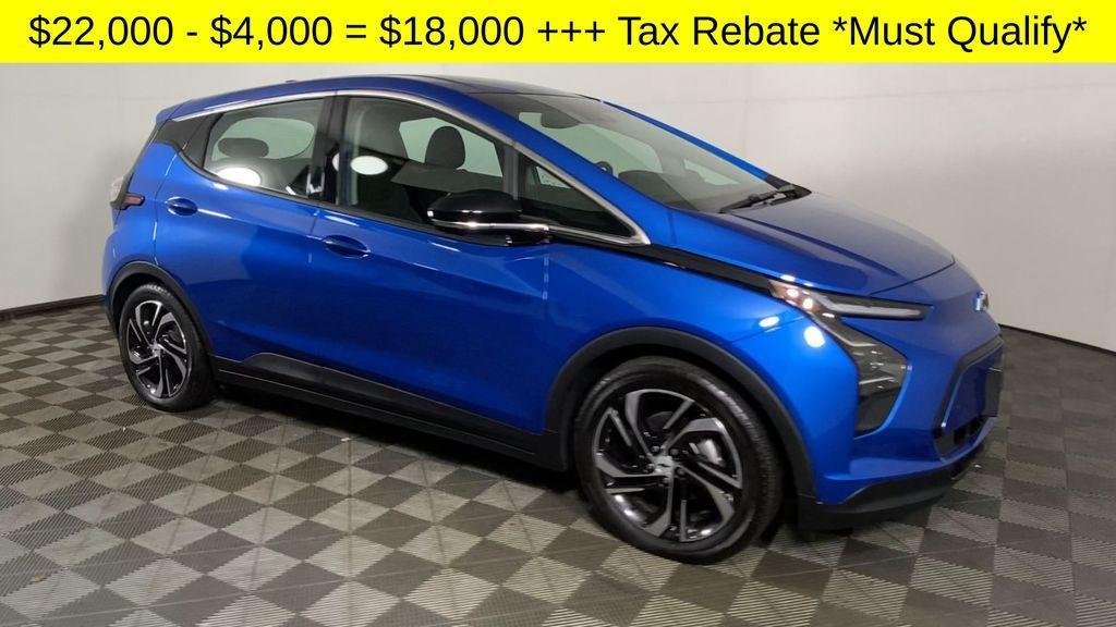 used 2022 Chevrolet Bolt EV car, priced at $17,000