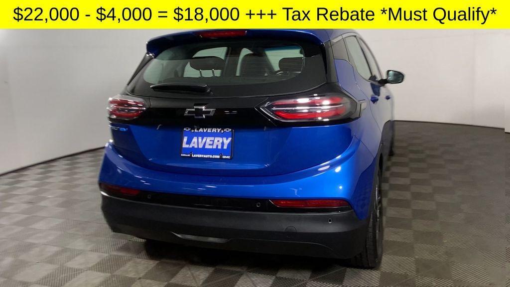 used 2022 Chevrolet Bolt EV car, priced at $17,000