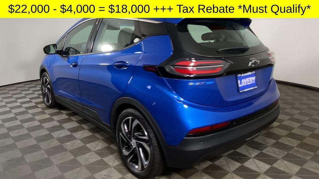 used 2022 Chevrolet Bolt EV car, priced at $17,000