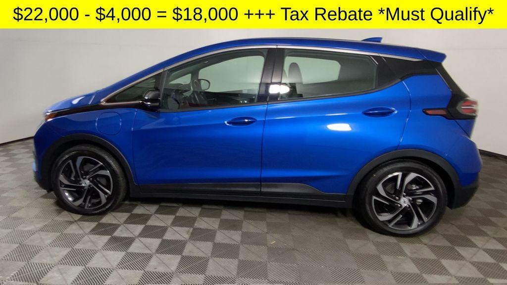 used 2022 Chevrolet Bolt EV car, priced at $17,000