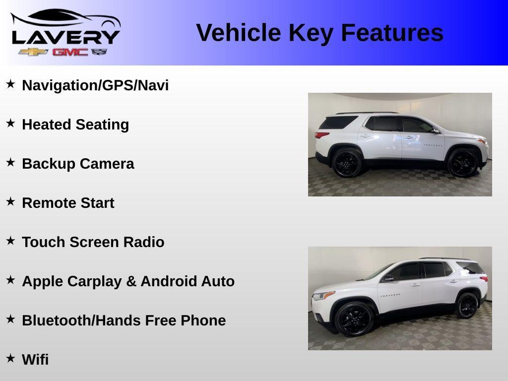 used 2021 Chevrolet Traverse car, priced at $23,000