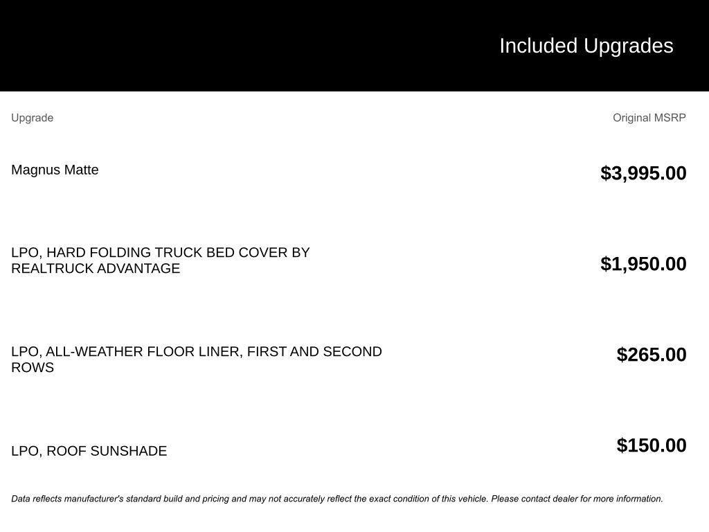 new 2026 GMC Sierra EV car, priced at $98,055