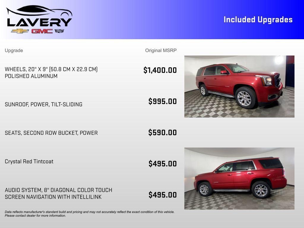 used 2015 GMC Yukon car, priced at $22,000