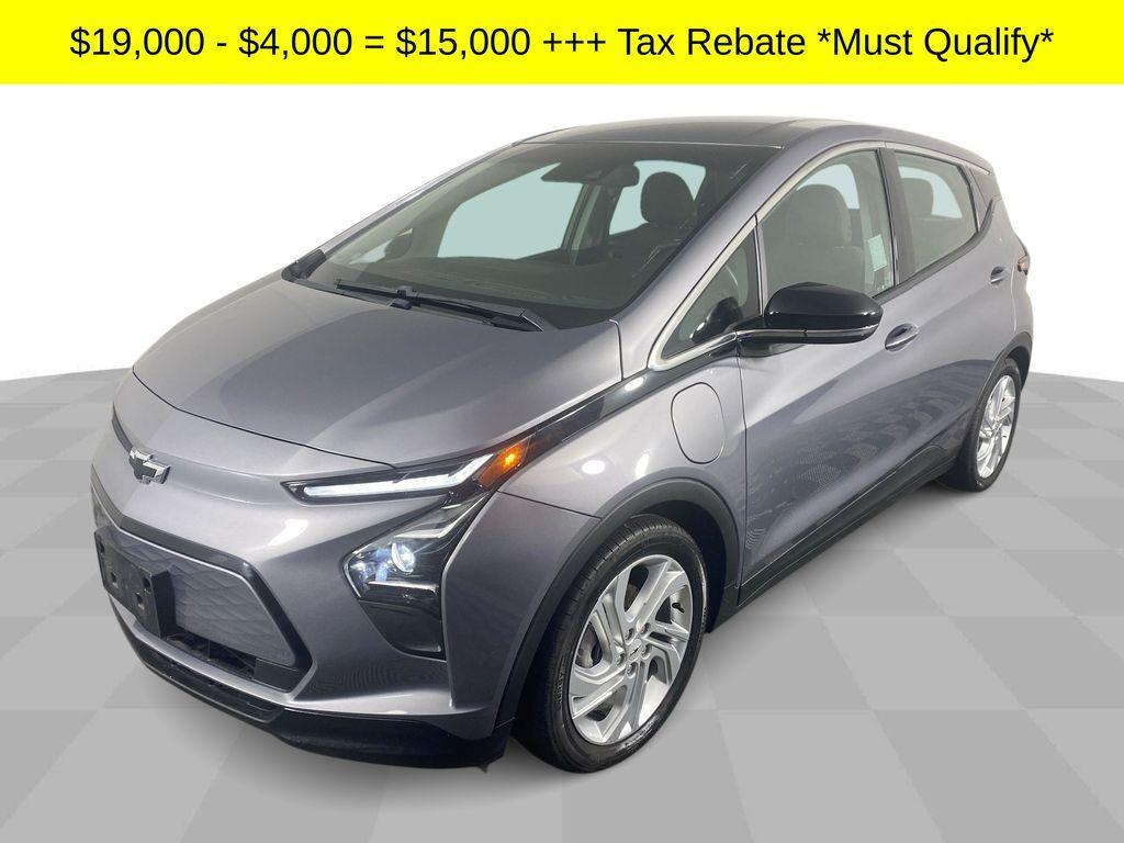 used 2022 Chevrolet Bolt EV car, priced at $15,000