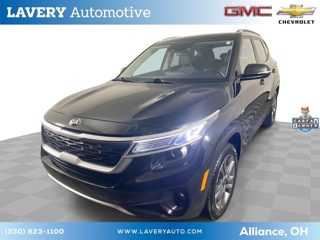 used 2021 Kia Seltos car, priced at $15,500