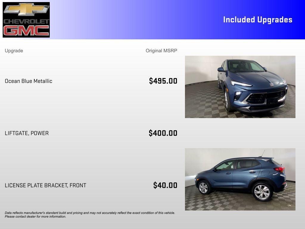 used 2025 Buick Encore GX car, priced at $22,100