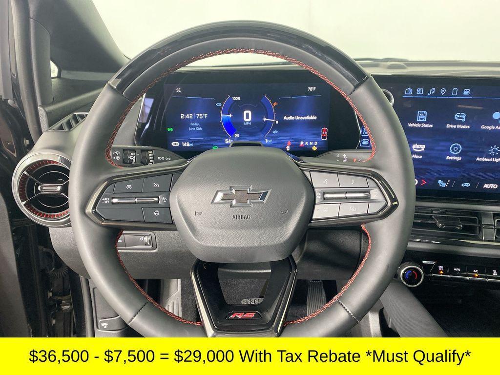 used 2024 Chevrolet Equinox EV car, priced at $29,000