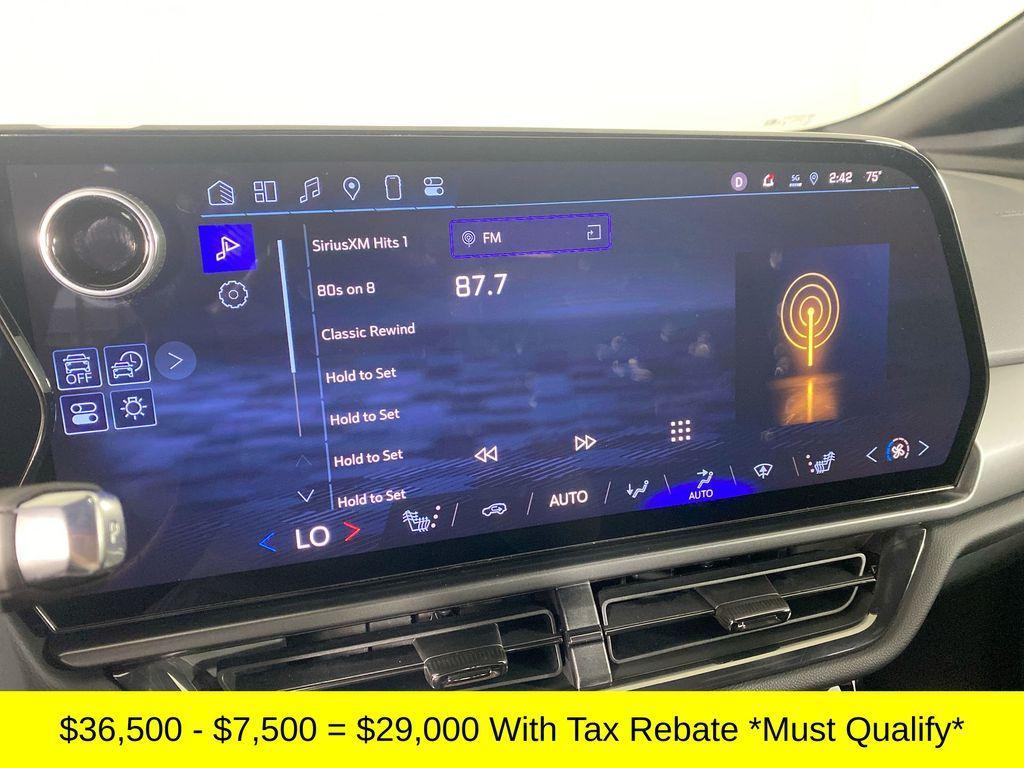 used 2024 Chevrolet Equinox EV car, priced at $29,000