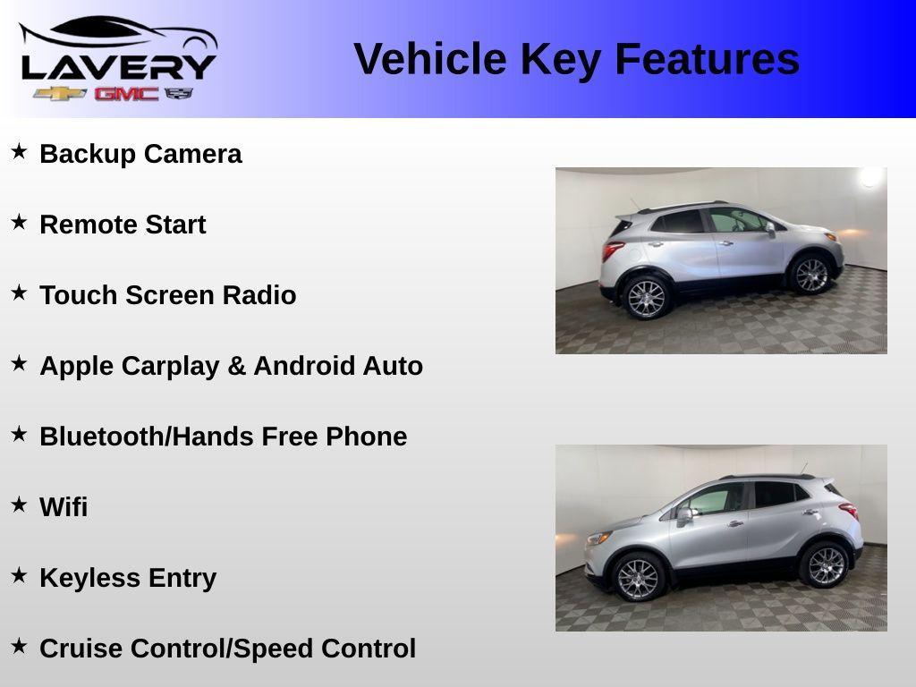 used 2018 Buick Encore car, priced at $11,500