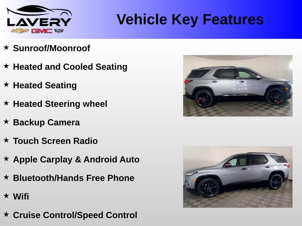 used 2023 Chevrolet Traverse car, priced at $40,000