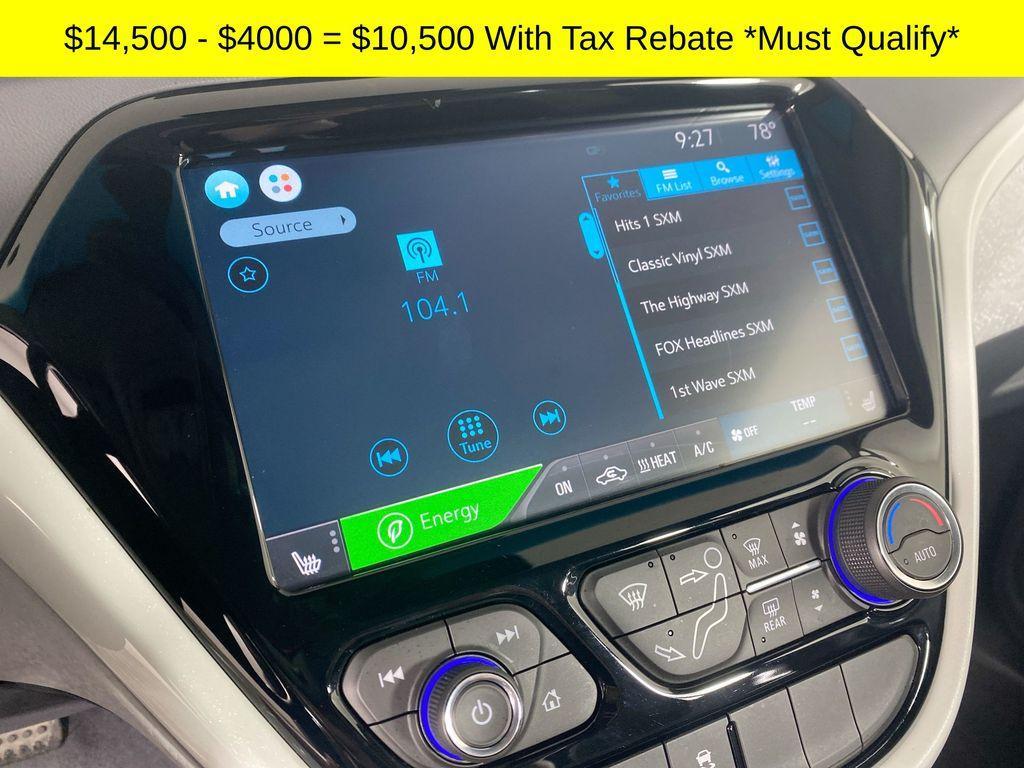 used 2020 Chevrolet Bolt EV car, priced at $10,500