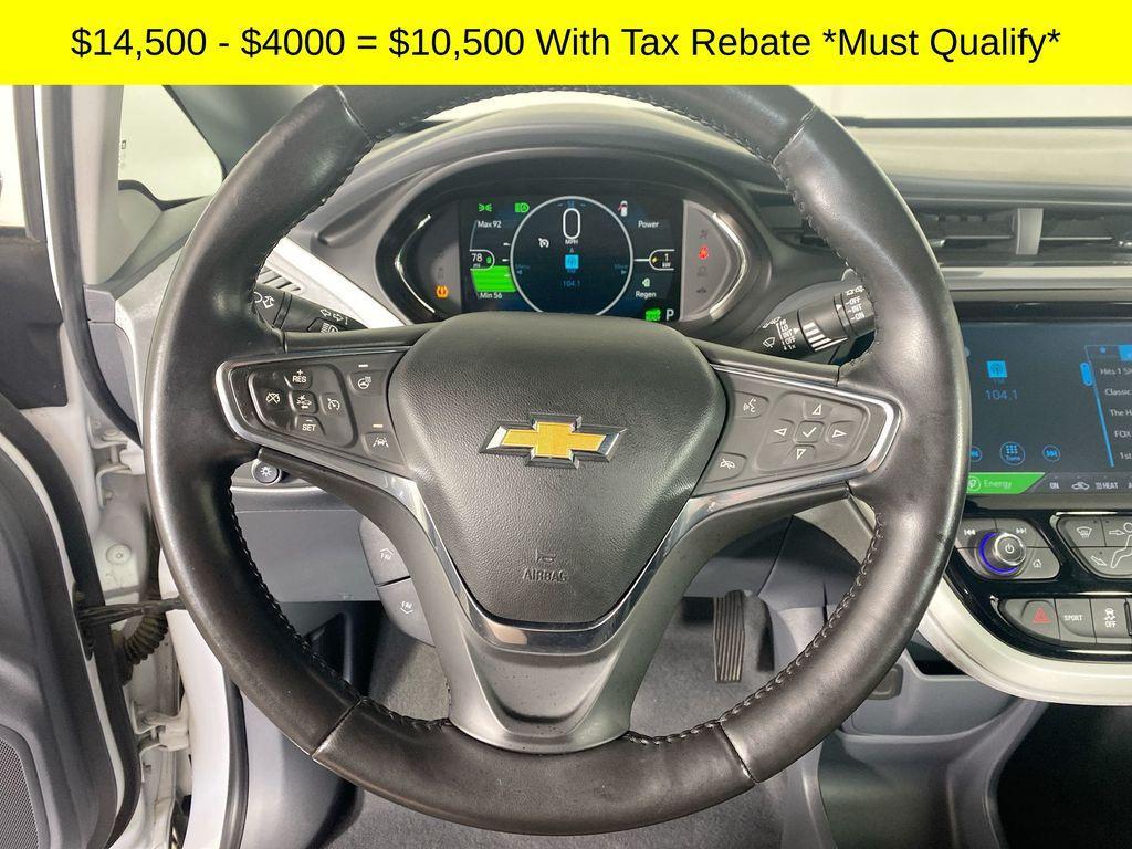 used 2020 Chevrolet Bolt EV car, priced at $10,500