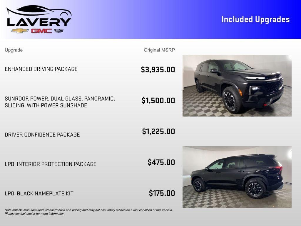 used 2026 Chevrolet Traverse car, priced at $51,500