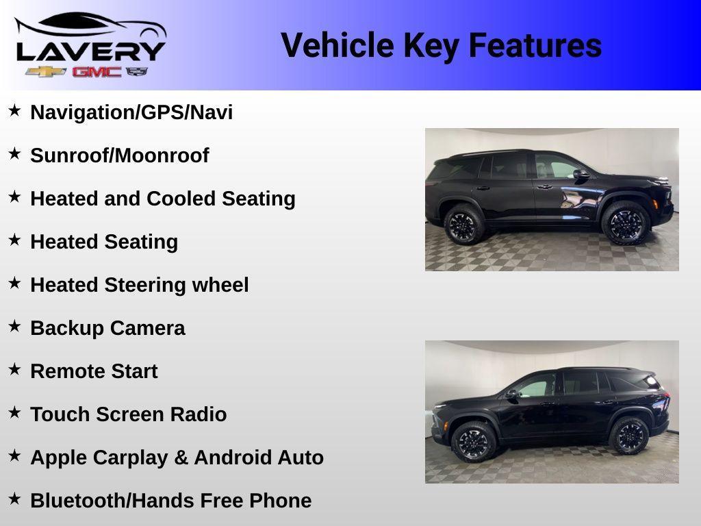 used 2026 Chevrolet Traverse car, priced at $51,500