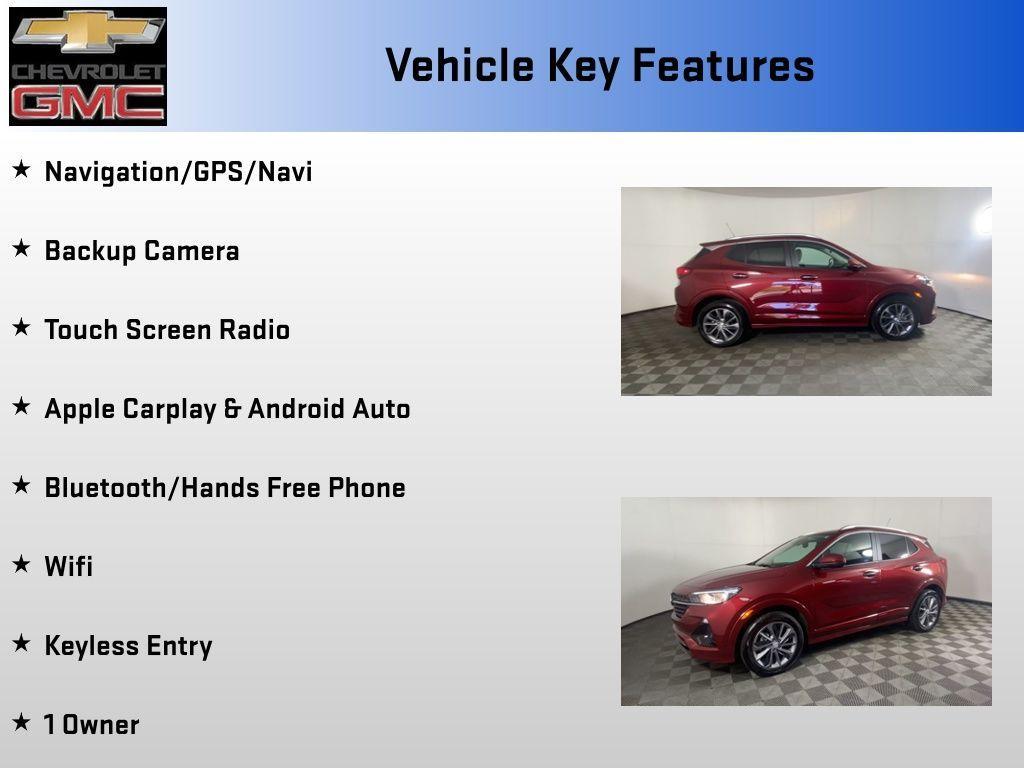 used 2023 Buick Encore GX car, priced at $20,000