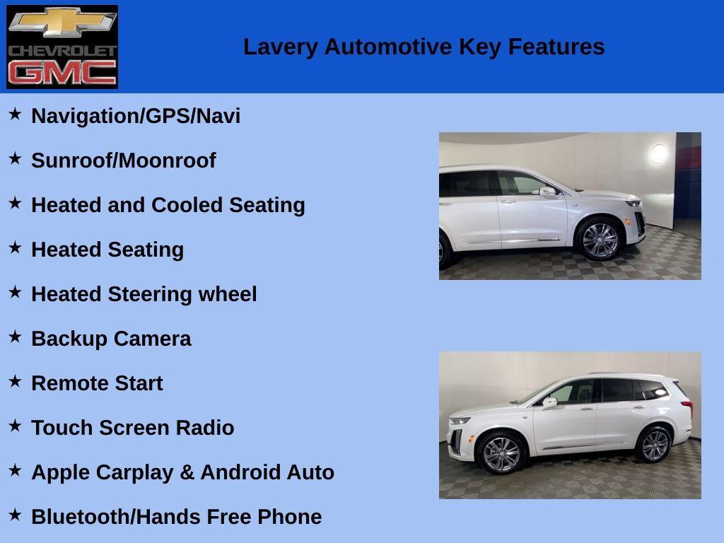 used 2025 Cadillac XT6 car, priced at $54,000