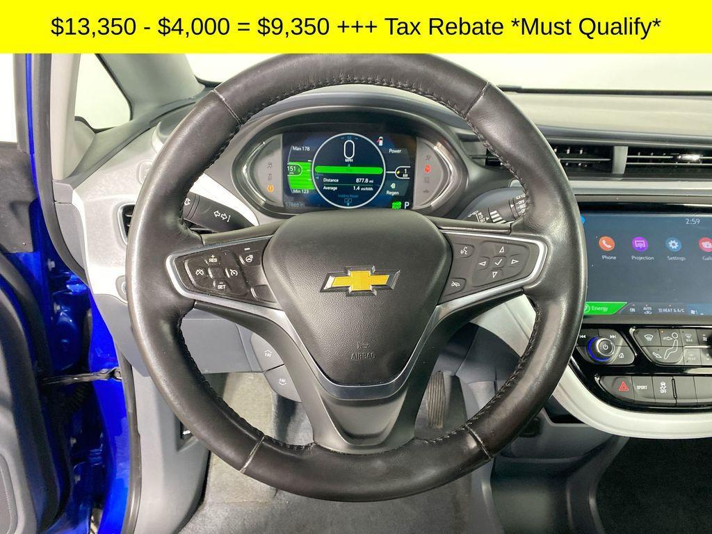 used 2018 Chevrolet Bolt EV car, priced at $9,500