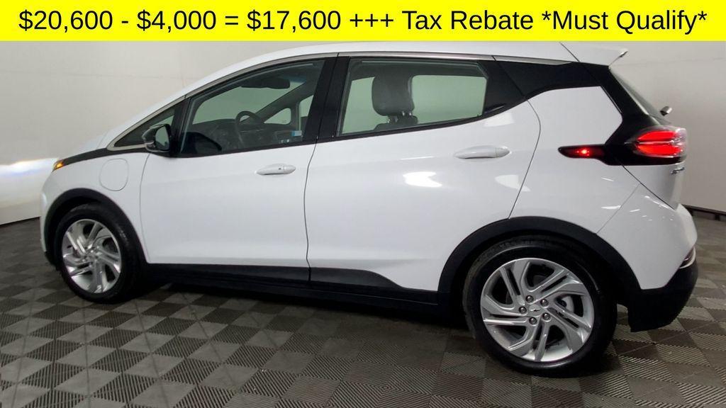 used 2022 Chevrolet Bolt EV car, priced at $17,600