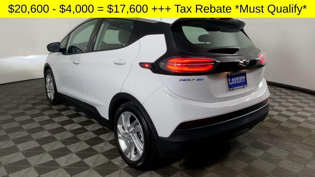 used 2022 Chevrolet Bolt EV car, priced at $17,600