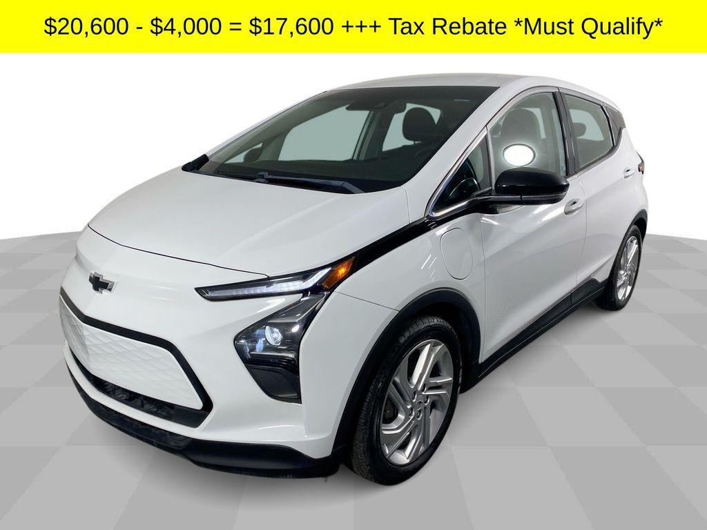 used 2022 Chevrolet Bolt EV car, priced at $17,600