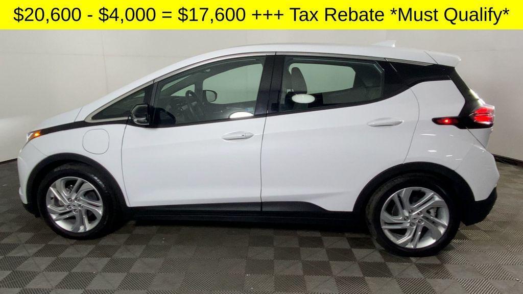 used 2022 Chevrolet Bolt EV car, priced at $17,600