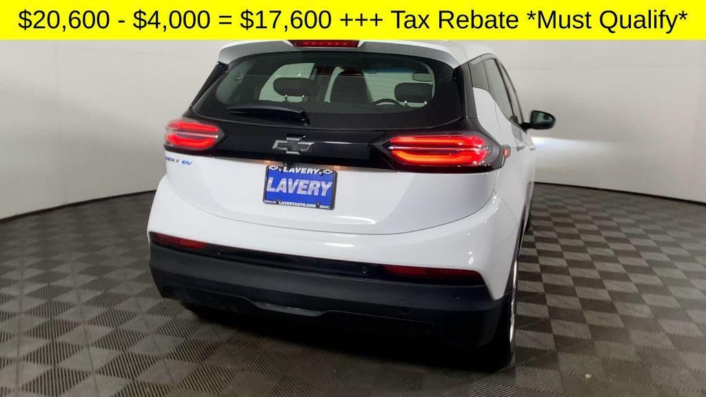 used 2022 Chevrolet Bolt EV car, priced at $17,600