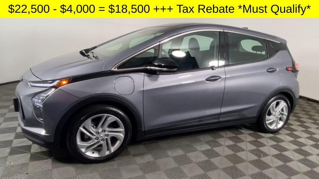 used 2023 Chevrolet Bolt EV car, priced at $18,000