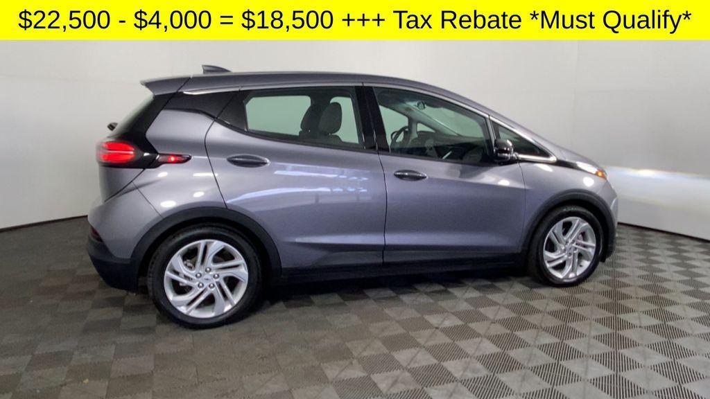 used 2023 Chevrolet Bolt EV car, priced at $18,000