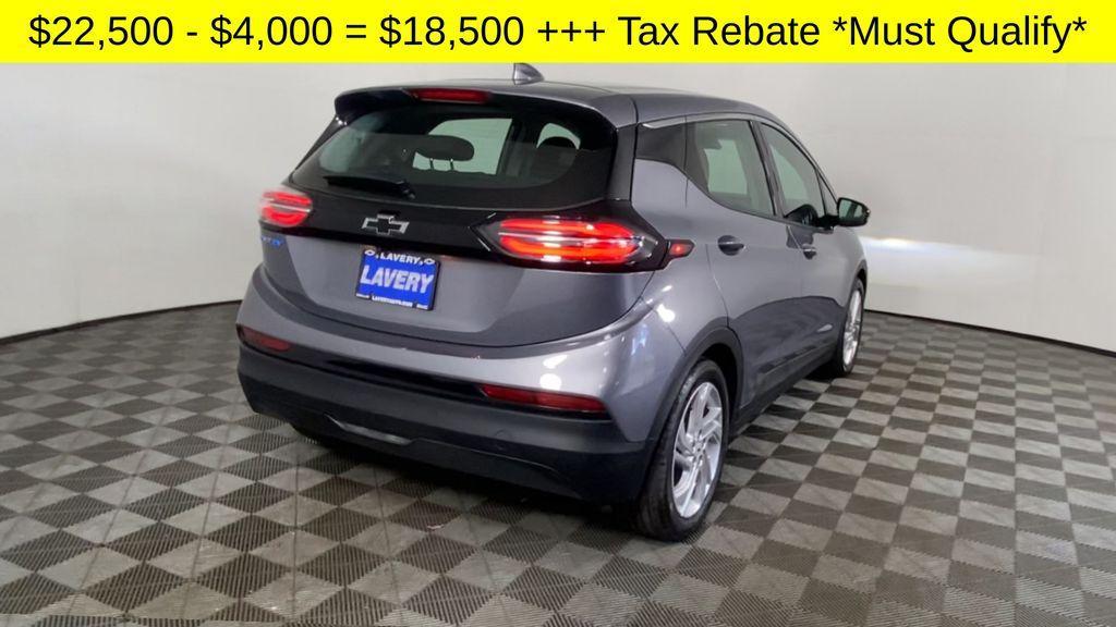 used 2023 Chevrolet Bolt EV car, priced at $18,000