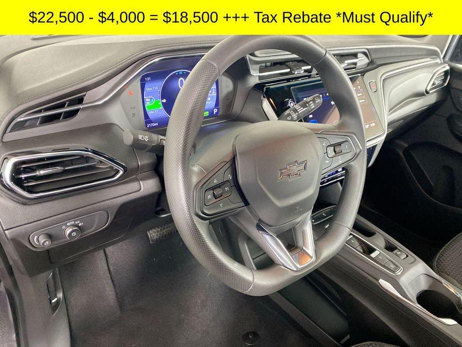 used 2023 Chevrolet Bolt EV car, priced at $18,000