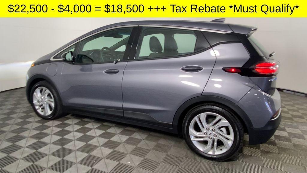 used 2023 Chevrolet Bolt EV car, priced at $18,000