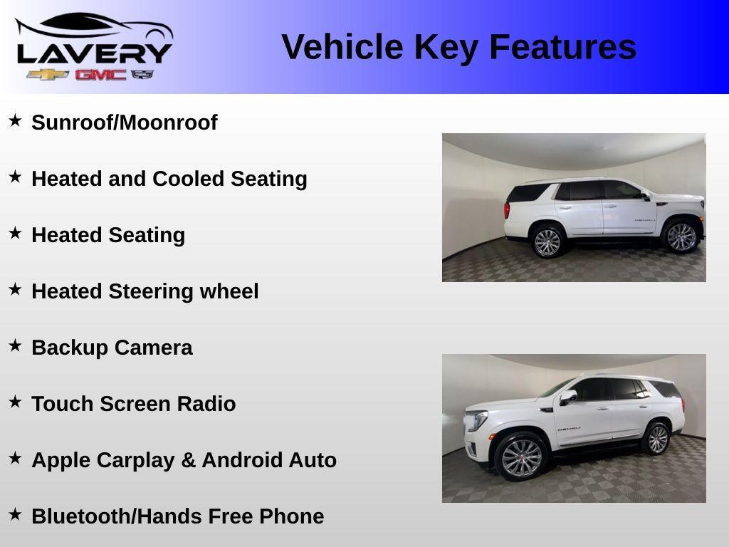 used 2022 GMC Yukon car, priced at $55,000