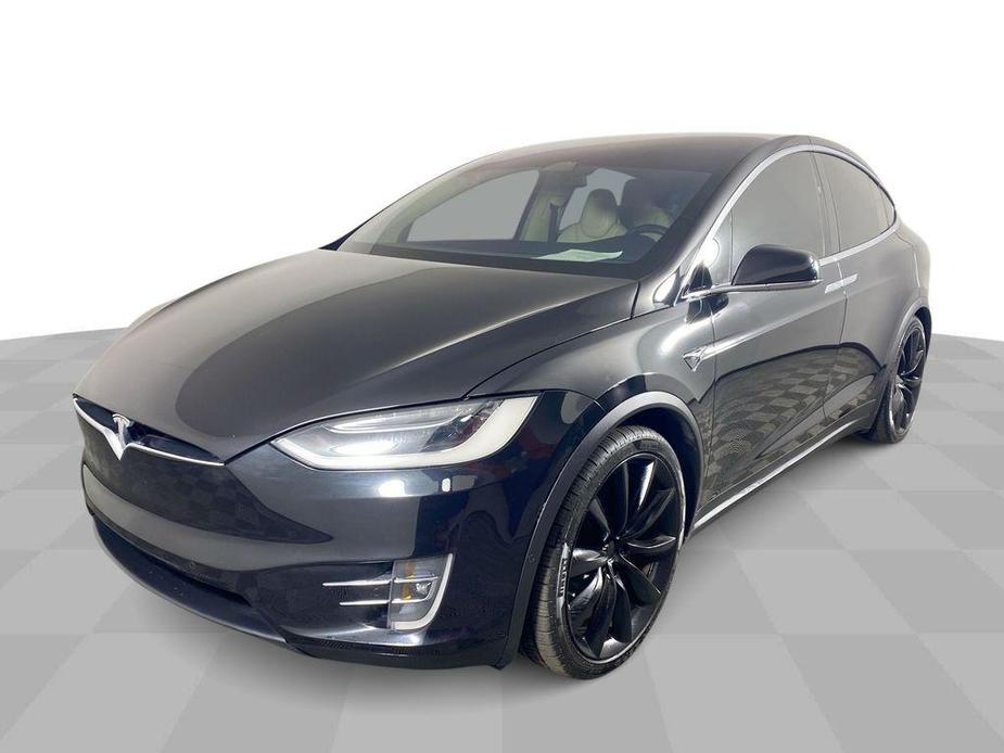 used 2017 Tesla Model X car, priced at $25,500