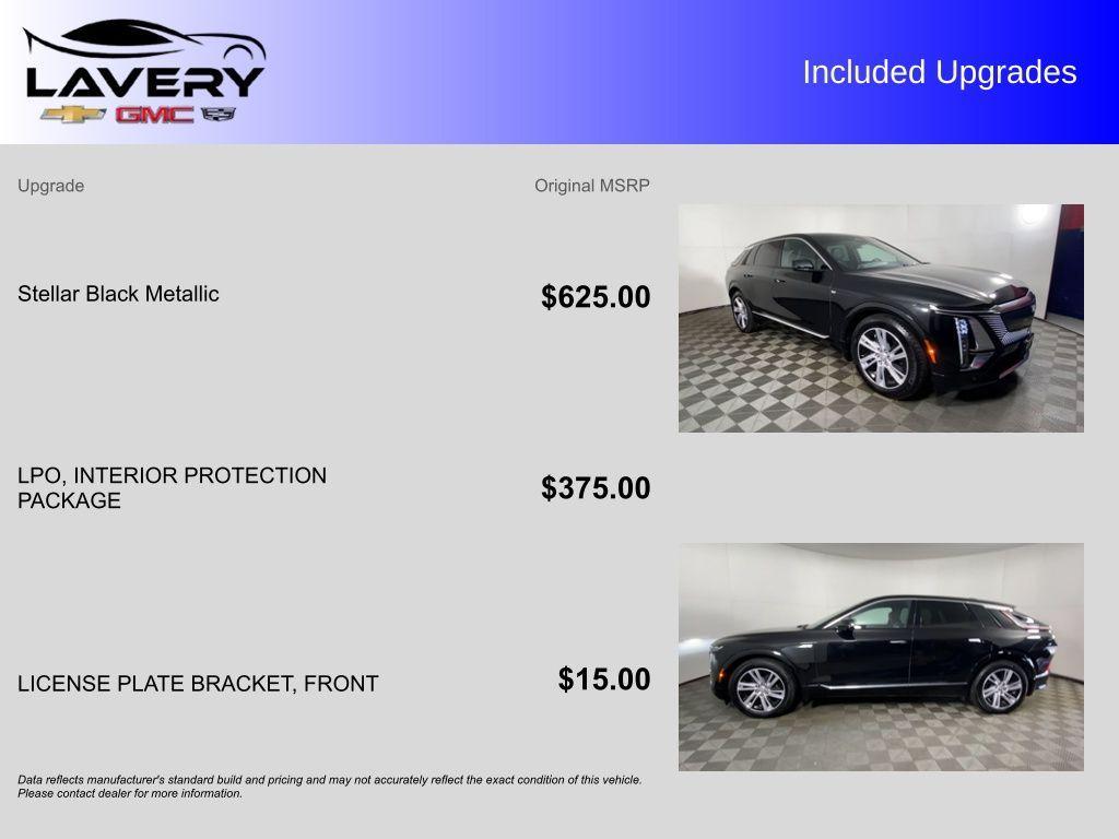 used 2024 Cadillac LYRIQ car, priced at $30,300