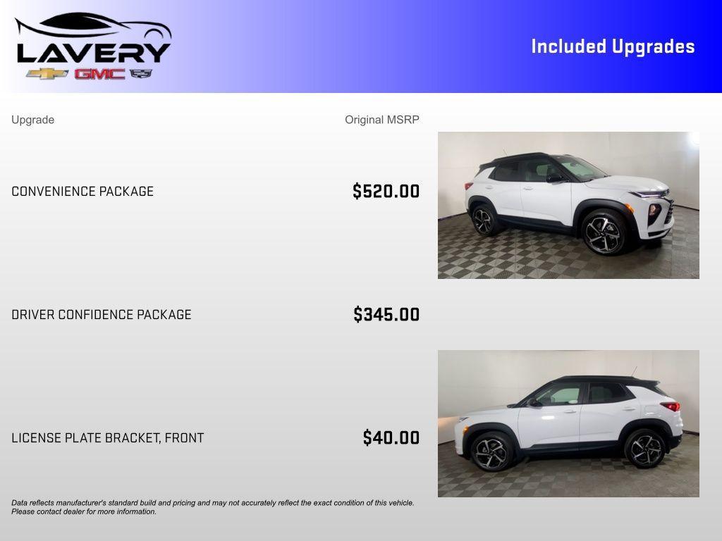 used 2023 Chevrolet TrailBlazer car, priced at $22,500