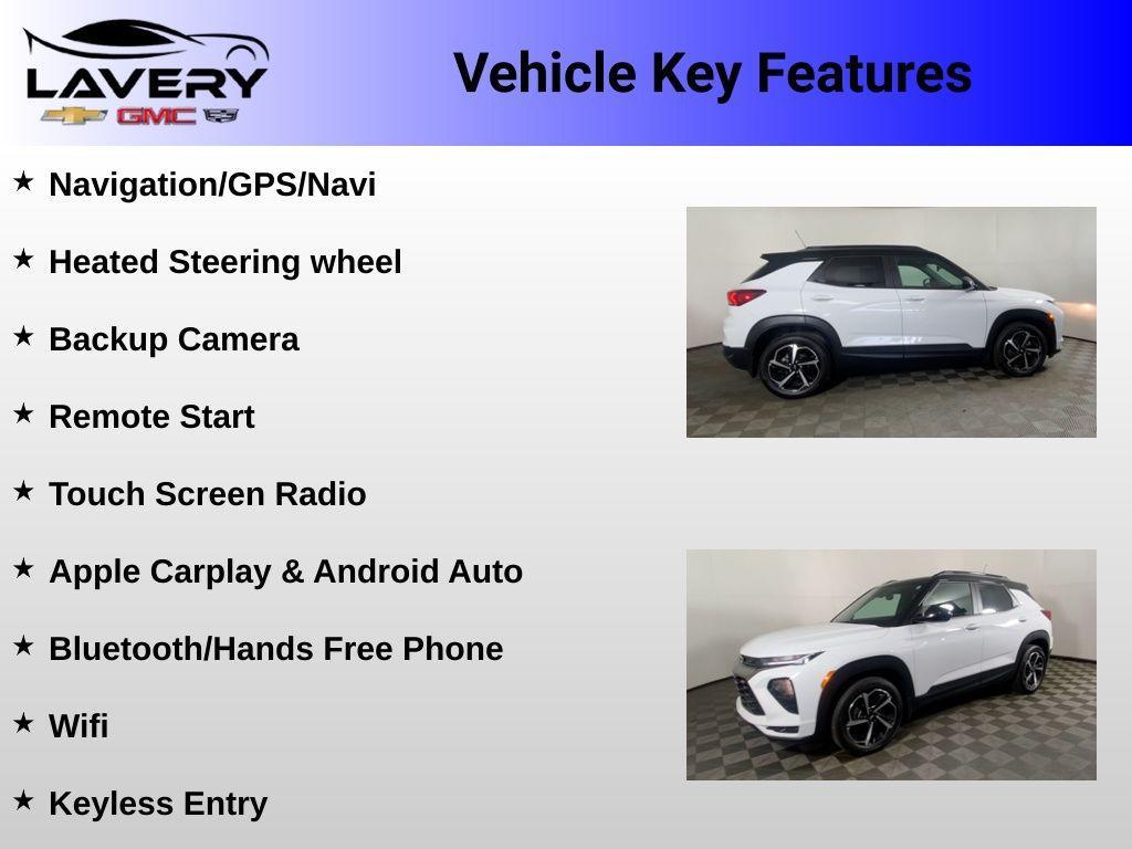 used 2023 Chevrolet TrailBlazer car, priced at $22,500