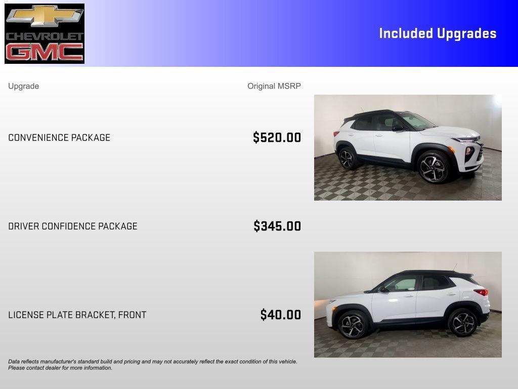 used 2023 Chevrolet TrailBlazer car, priced at $22,500