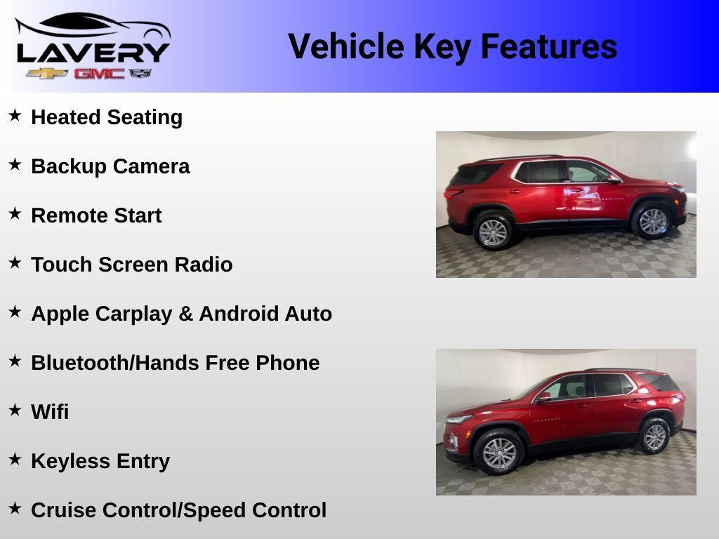 used 2023 Chevrolet Traverse car, priced at $22,500