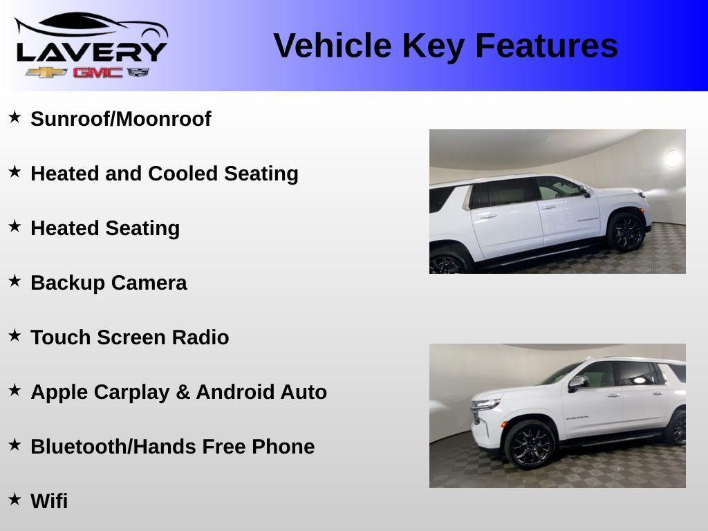 used 2023 Chevrolet Suburban car, priced at $55,000