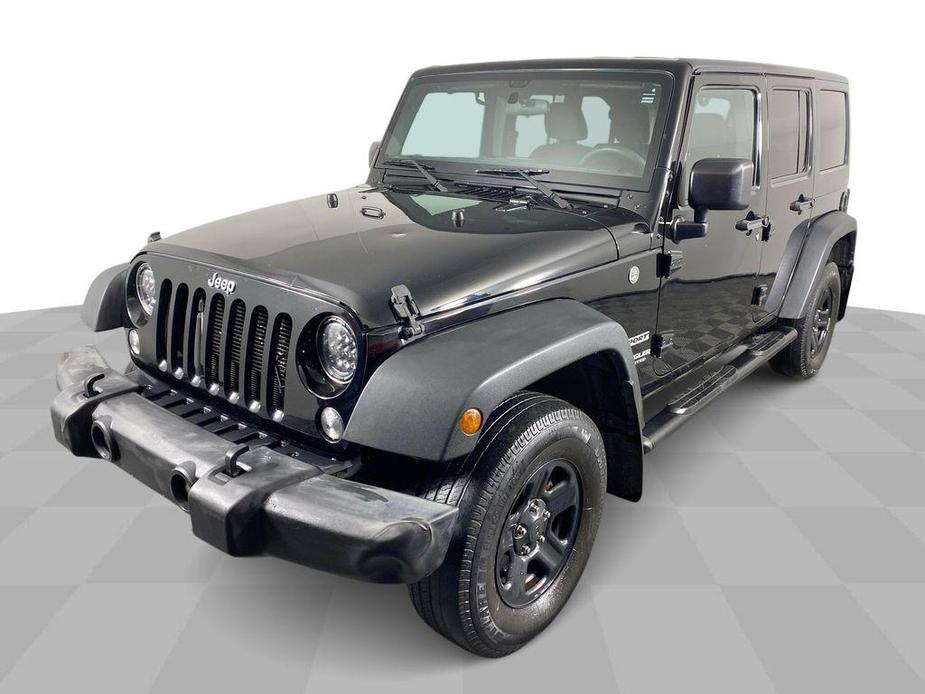 used 2017 Jeep Wrangler Unlimited car, priced at $18,000