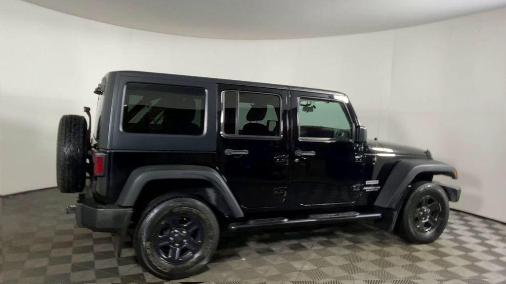 used 2017 Jeep Wrangler Unlimited car, priced at $18,000